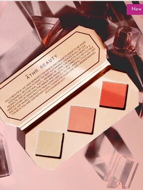 ATHR BEAUTY CRYSTAL CHARGED CHEEK PALETTE